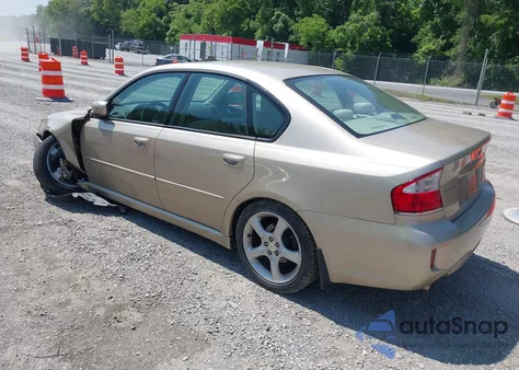 2008 Subaru Legacy 2.5I из США, поврежденный, VIN 4S3BL616X87211196